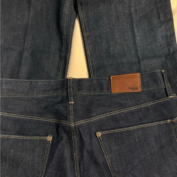 NWOT Madewell Jeans Boot Legger 30 X 32 Excellent condition Pressed Seam - Picture 8 of 13